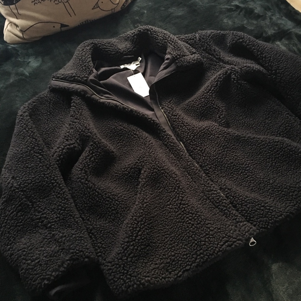 H&M Pixie Teddy Fleece Jacket
